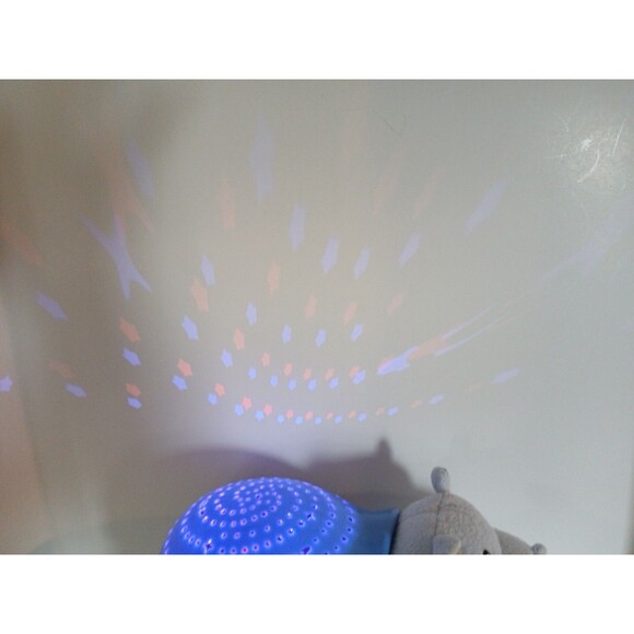 VTech Lil Critters Soothing Starlight Hippo Music White Noise Nursery Rhyme BLUE - Picture 5 of 16